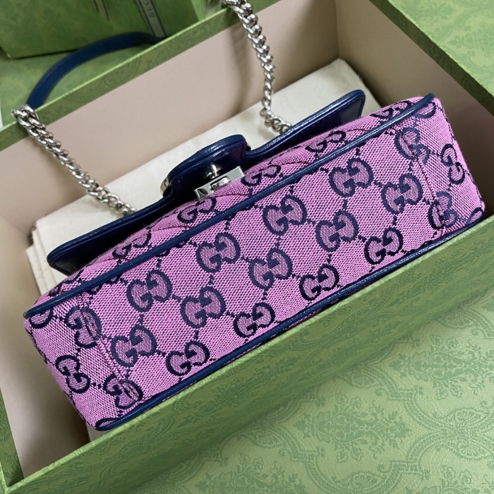  Handbag   Gucci  446744  size  22*13*6  cm 