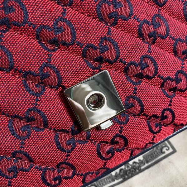  Handbag   Gucci  583571   size  20*15.5*8  cm