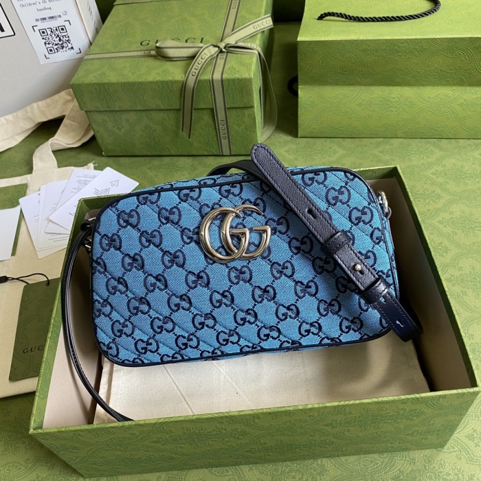  Handbag   Gucci  447632   size  24*12*7  cm