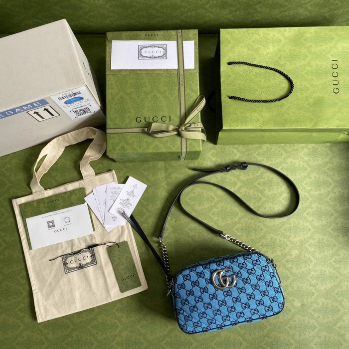  Handbag   Gucci  447632   size  24*12*7  cm