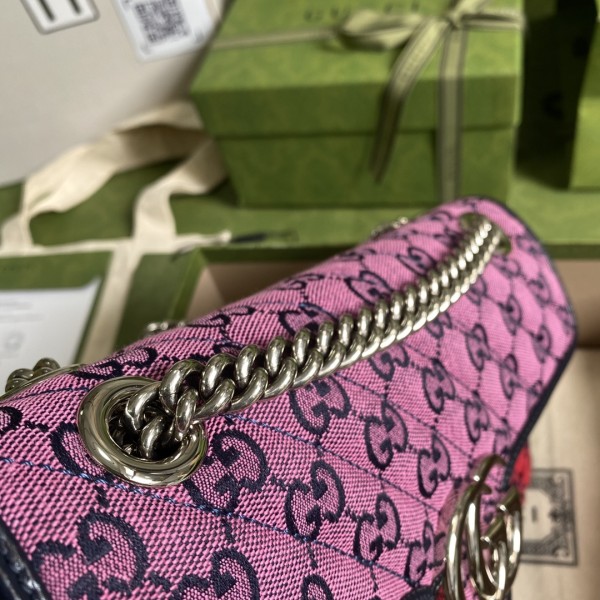  Handbag   Gucci  443497  size  26*15*7  cm 