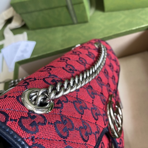  Handbag  Gucci  443497  size  26*15*7  cm