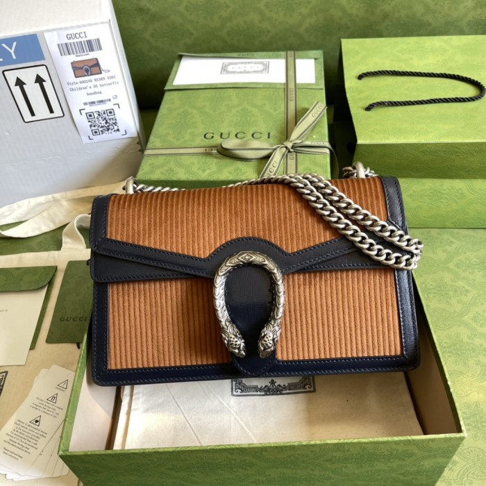  Handbag   Gucci   400249  size  28*17*9  cm