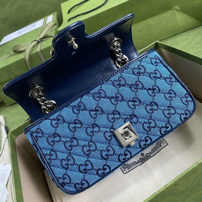  Handbag   Gucci  446744  size  22*13*6  cm