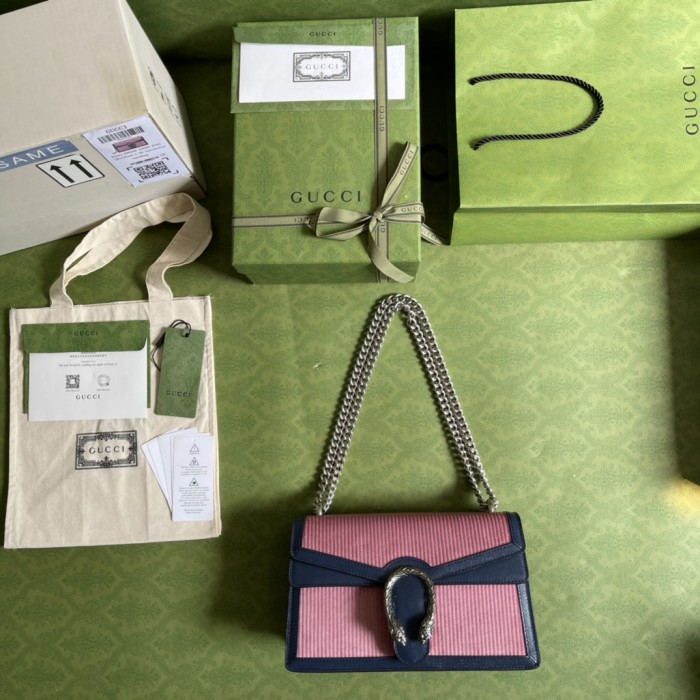  Handbag   Gucci   400249   size  28*17*9  cm