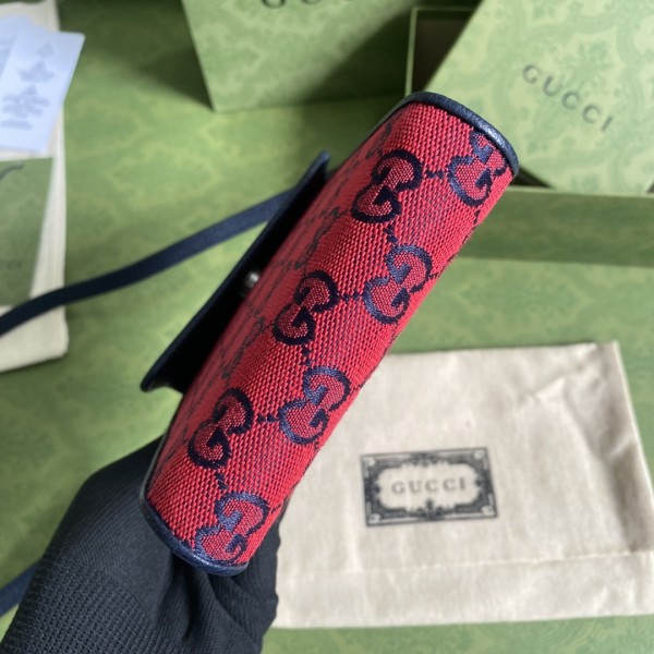  Handbag   Gucci  661109  size  11.5*18*3.5  cm