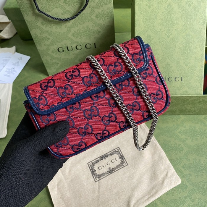  Handbag   Gucci  476433  size  16.5*10.2*5.1 cm 
