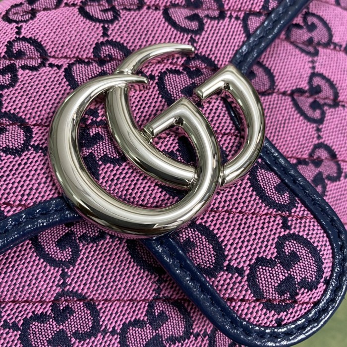  Handbag   Gucci  446744  size  22*13*6  cm 