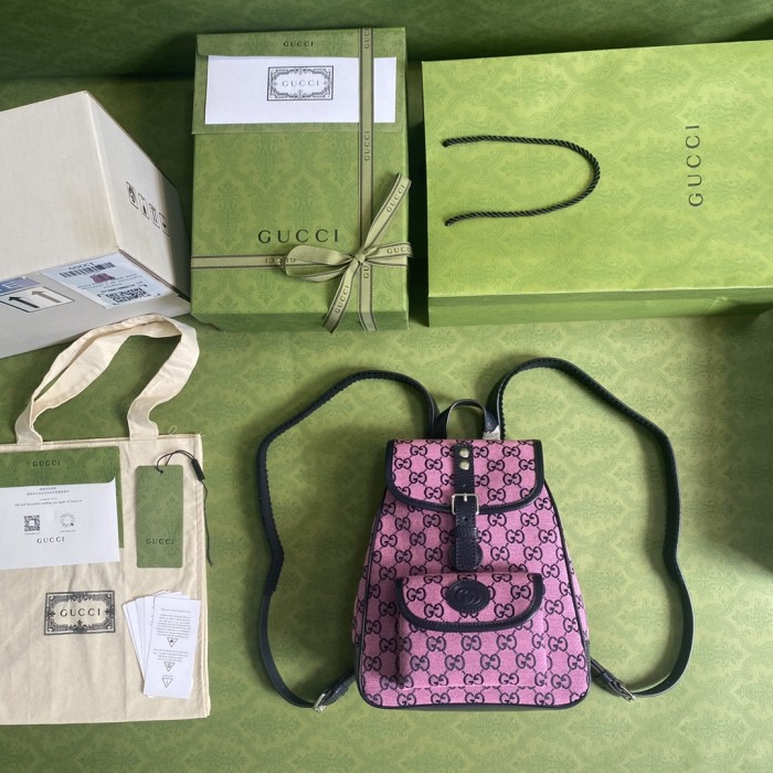  Handbag   Gucci  630818   size  22*25.5*8  cm