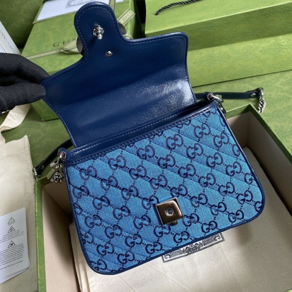  Handbag   Gucci  583571   size   20*15.5*8  cm