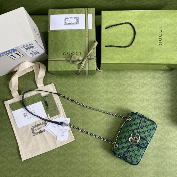  Handbag    Gucci  446744  size  22*13*6  cm