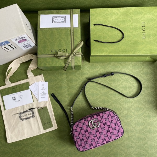  Handbag    Gucci   447632   size  24*12*7  cm 