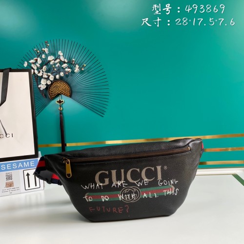  Handbag    Gucci   493869  size  28*17.5*7.6   cm