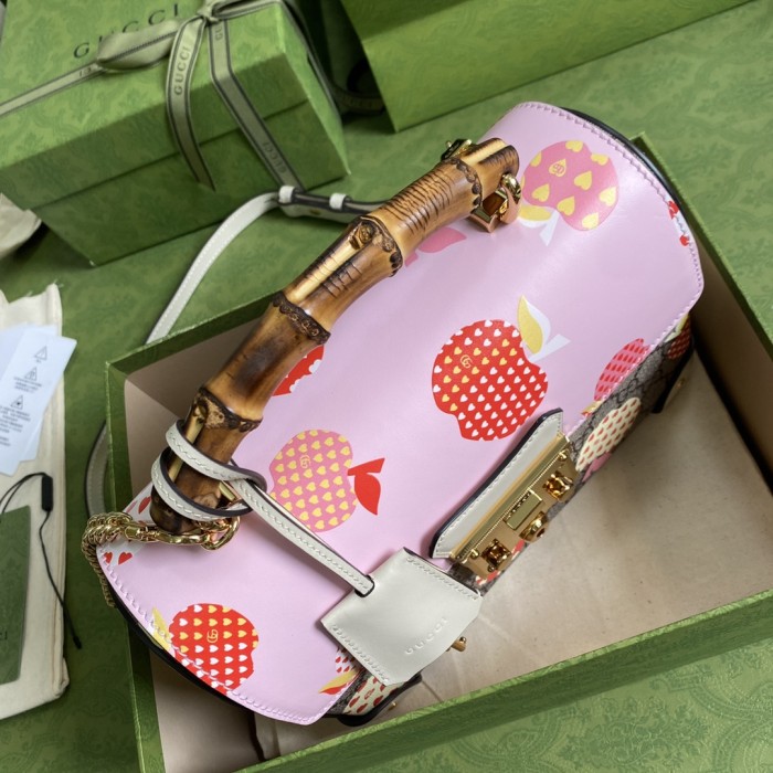  Handbag   Gucci  603221  size  24*17*10  cm