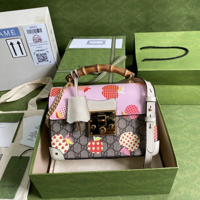  Handbag   Gucci  603221  size  24*17*10  cm