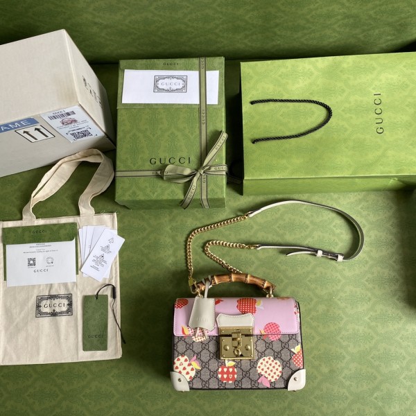  Handbag   Gucci  603221  size  24*17*10  cm