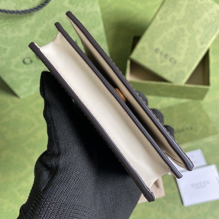  Handbag   Gucci  663922  size  11*8.5*3  cm  