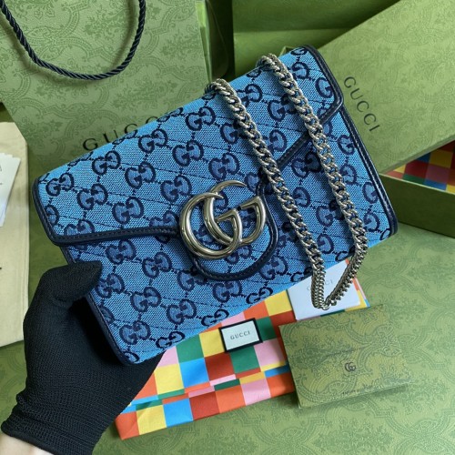  Handbag   Gucci  474575  size  20*13*6  cm   