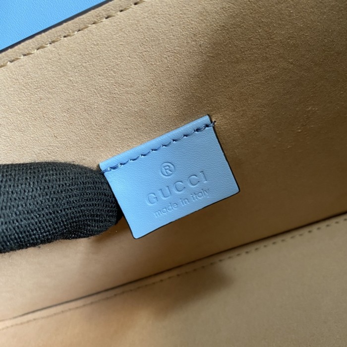  Handbag   Gucci  603221   size   24*17*10  cm 