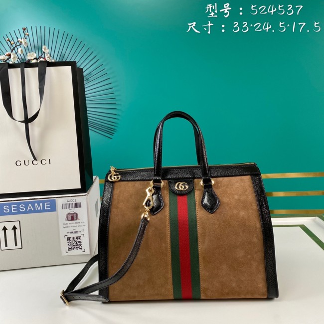  Handbag   Gucci   size  33*24.5*17.5  cm