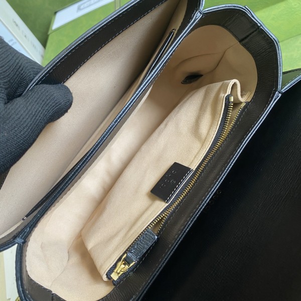  Handbag   Gucci  602204  size  25*18*8  cm