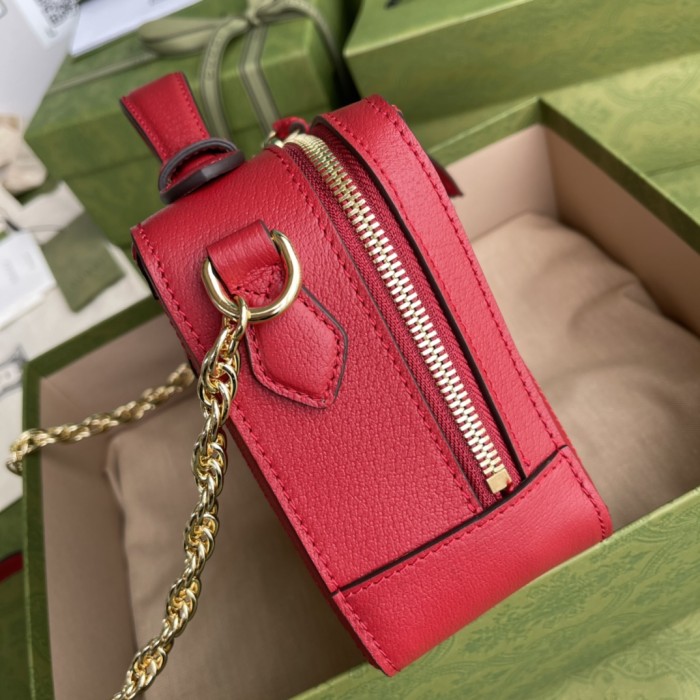  Handbag    Gucci  655592   size  18.5*15*17.5  cm