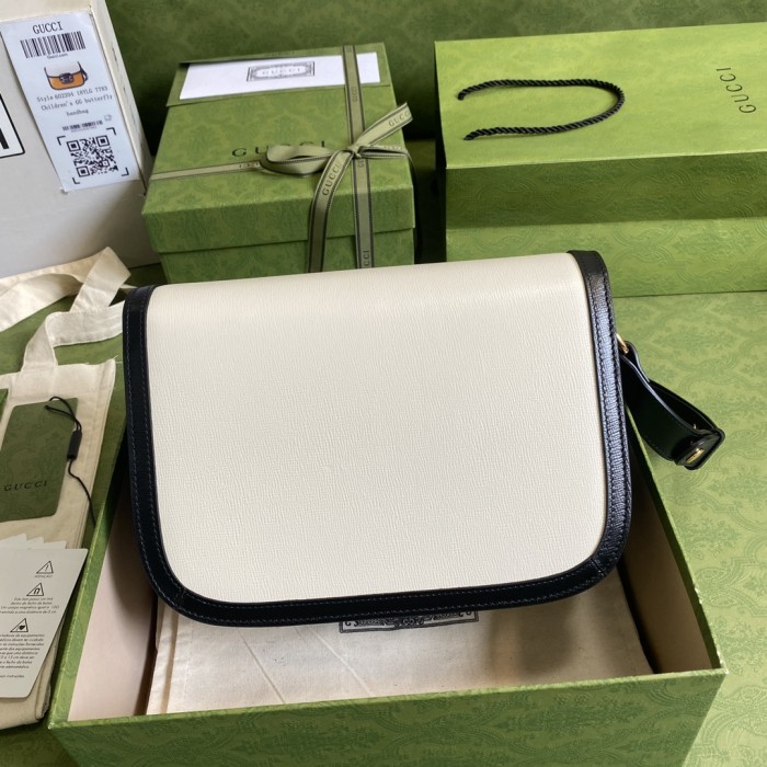  Handbag   Gucci  602204  size  25*18*8  cm