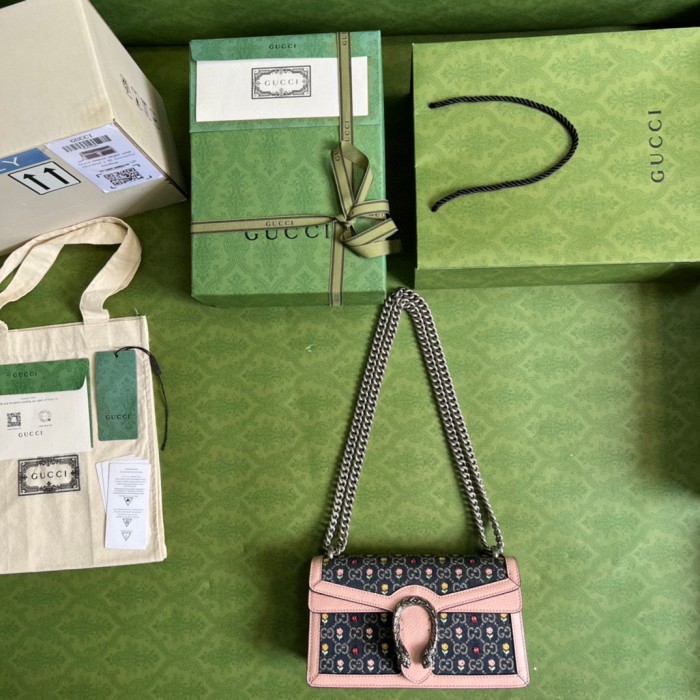  Handbag   Gucci  499623  size   25*13.5*7  cm