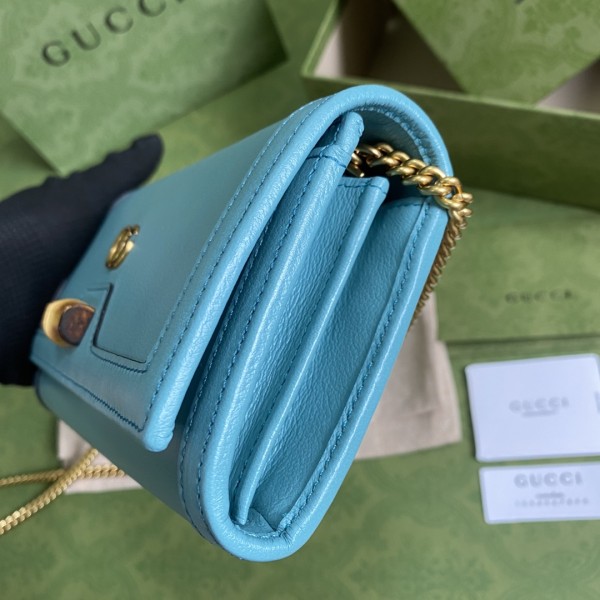  Handbag   Gucci  658243  size  19*10*3.5  cm