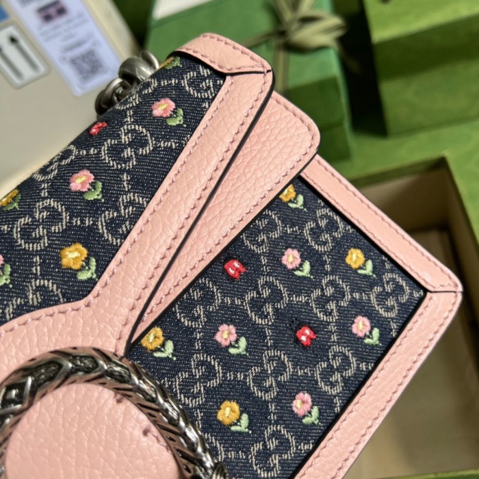  Handbag   Gucci  499623  size   25*13.5*7  cm