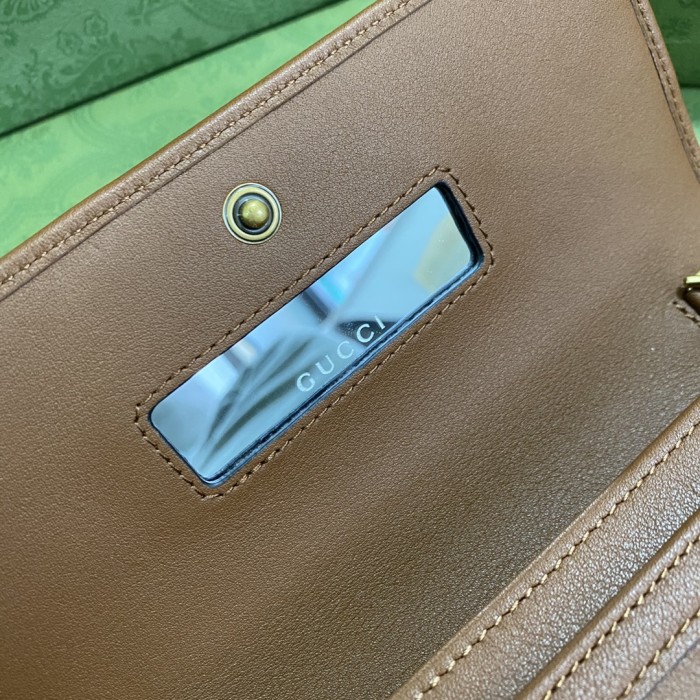  Handbag    Gucci  658243  size  19*10*3.5  cm