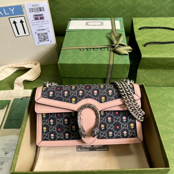  Handbag   Gucci  499623  size   25*13.5*7  cm