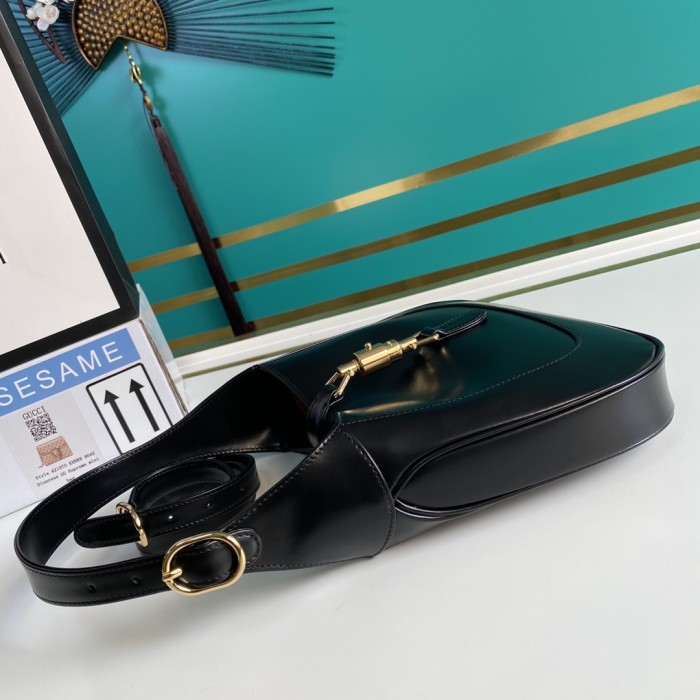 GUCCI Jackie 1961 Shoulder Bags 636709-10O0G-1000 size L27.5*W4*H19cm