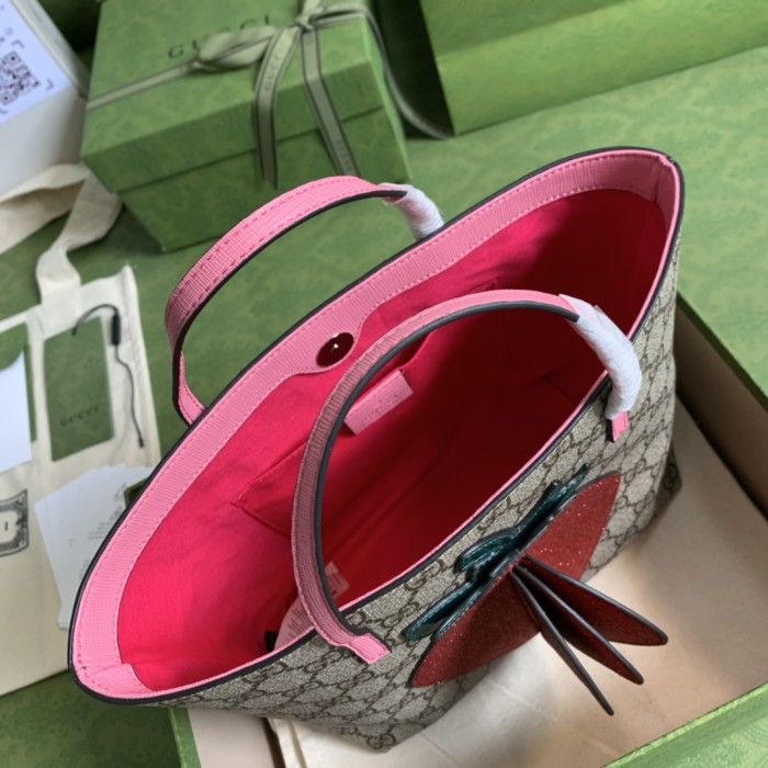  Handbag   Gucci  580840  size  21*20*10  cm