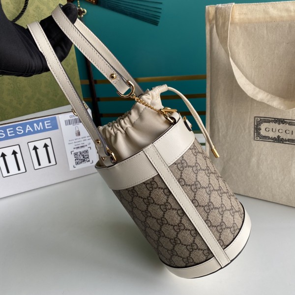  Handbag   Gucci   637115  size   14*16*14   cm