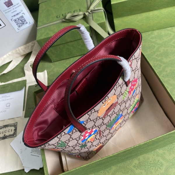  Handbag   Gucci  410812  size  21*20*10  cm