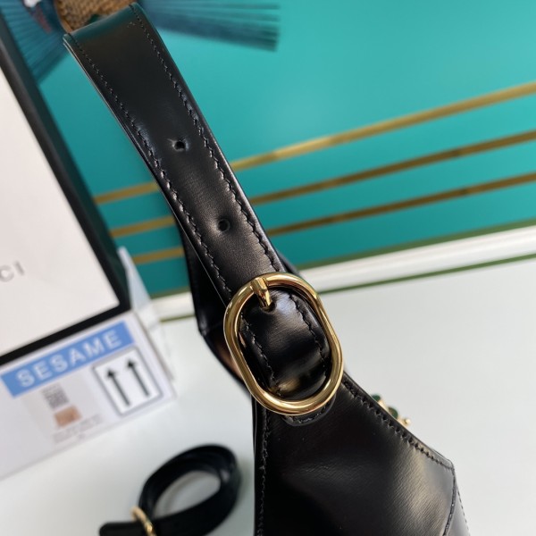 GUCCI Jackie 1961 Shoulder Bags 636709-10O0G-1000 size L27.5*W4*H19cm