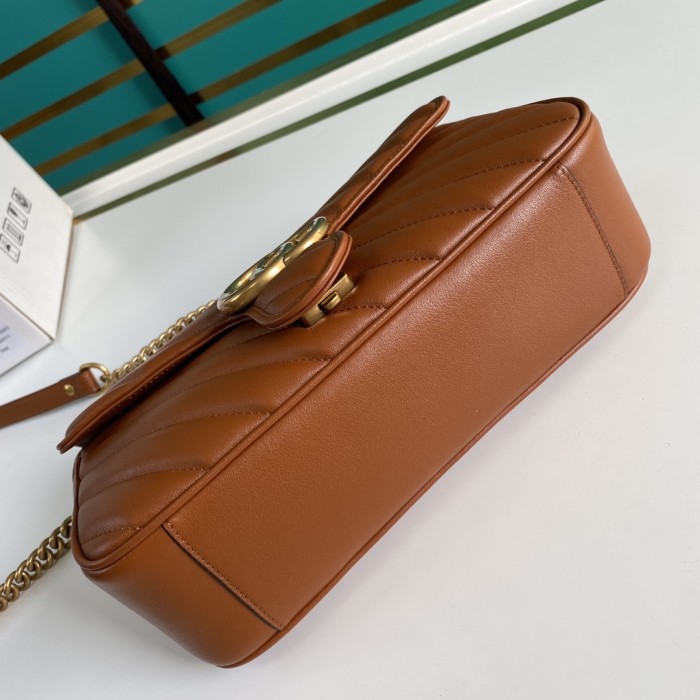  Handbag   Gucci  443497  size  26*15*7  cm