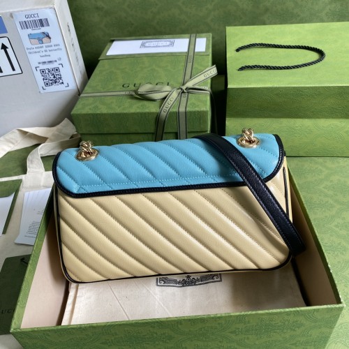 Handbag   Gucci  443497  size  26*15*7  cm  size 