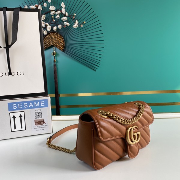  Handbag    Gucci  446744  size  22*14*6  cm