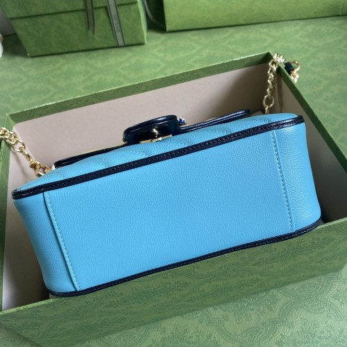  Handbag   Gucci  583571  size  21*15.5*8  cm