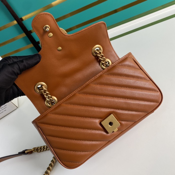  Handbag    Gucci  446744  size  22*14*6  cm