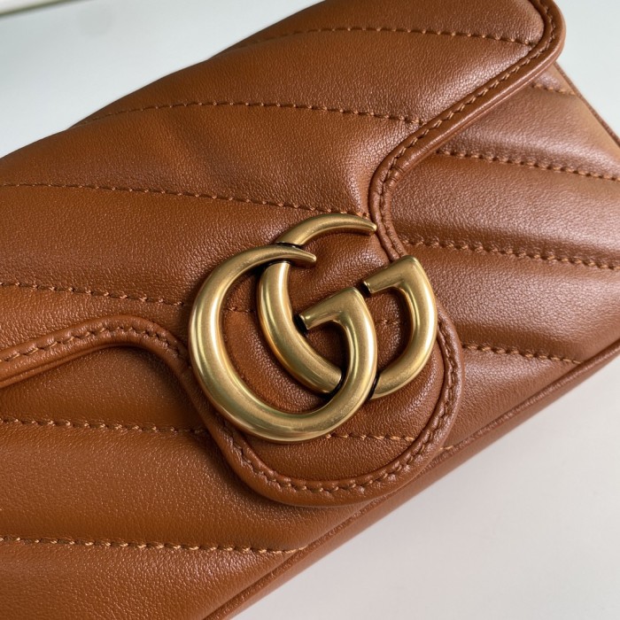  Handbag   Gucci  476433  size  16.5*10.5*5.1  cm