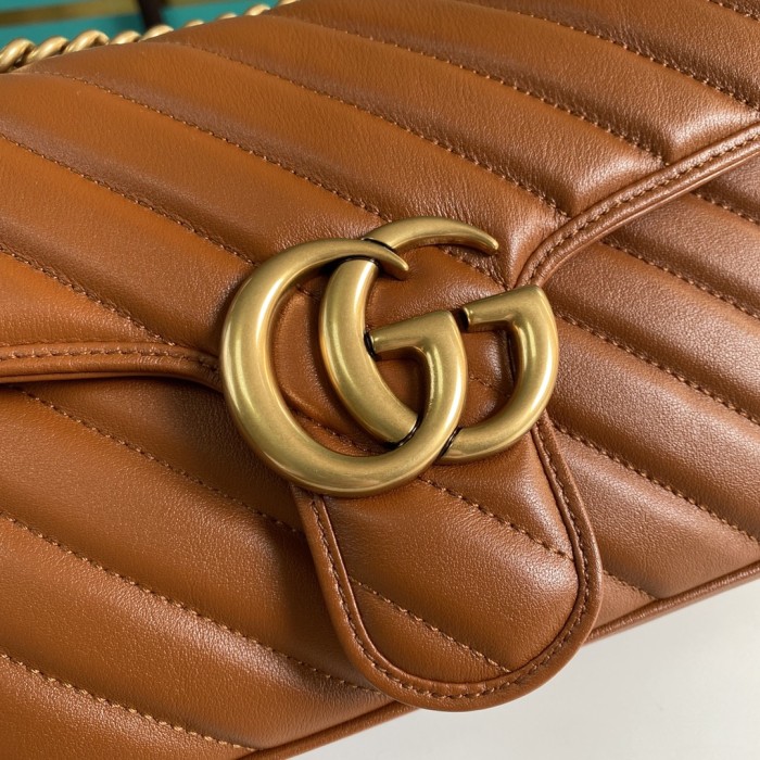  Handbag   Gucci  443497  size  26*15*7  cm