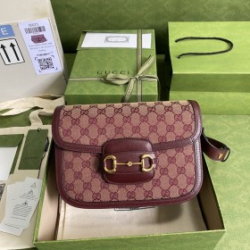  Handbag   Gucci  602204   size   25*18*8  cm