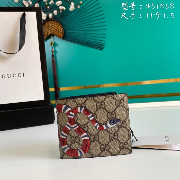  Handbag    Gucci  451268   size  11*9*1.5   cm