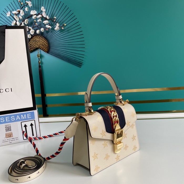  Handbag  Gucci  470270  size   20*14*8  cm