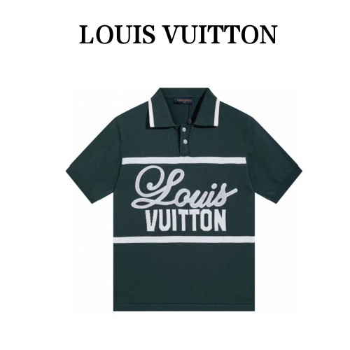 LOUIS VUITTON FW22 Polo Shirt Men's Blue