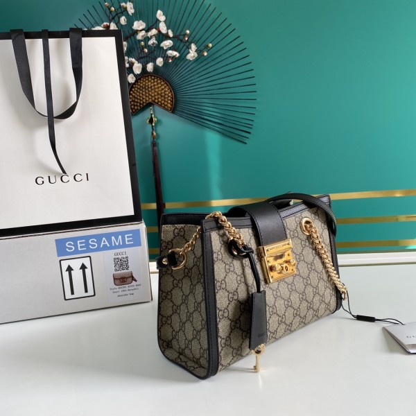  Handbag   Gucci   498156  size   26*18*10   cm