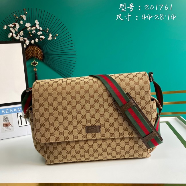  Handbag   Gucci  201761  size  44*28*14   cm